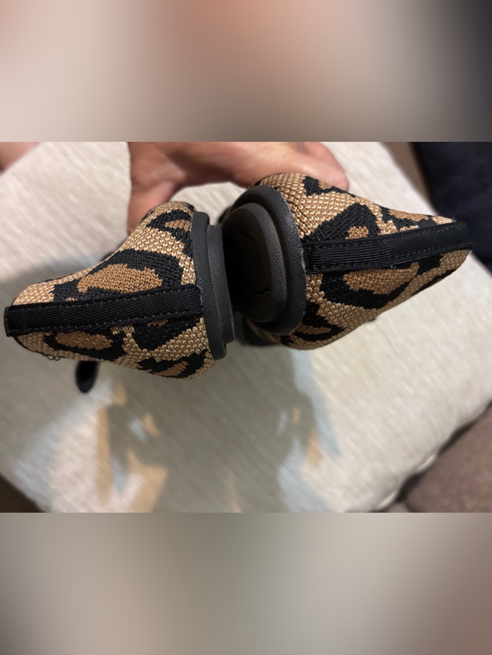 Skechers Leopard Print Ballerina Bow Flats size 8 - Picture 5 of 9